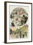 Dinner Party-null-Framed Giclee Print