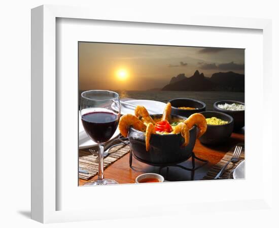 Dinner Rio De Janeiro-luiz rocha-Framed Photographic Print