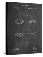 Dinner Spoon Patent-null-Stretched Canvas