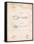 Dinner Spoon Patent-Cole Borders-Framed Stretched Canvas