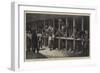 Dinner Time, a Sketch on Board a Transport Ship Conveying Indian Troops from Malta to India-John Charlton-Framed Giclee Print