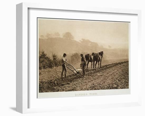 Dinner Time, from 'sun Artists: a Serial of Artistic Photography', Published 1889-91-Frank Meadow Sutcliffe-Framed Giclee Print