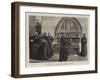 Dinner Time, Outside the Refectory Door-Frank W. W. Topham-Framed Giclee Print