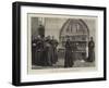 Dinner Time, Outside the Refectory Door-Frank W. W. Topham-Framed Giclee Print