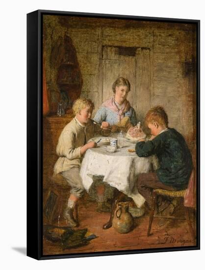 Dinner Time-Frederick Morgan-Framed Stretched Canvas