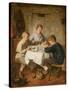 Dinner Time-Frederick Morgan-Stretched Canvas