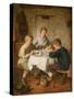 Dinner Time-Frederick Morgan-Stretched Canvas