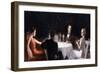 Dinner unter Sternen (Dinner Under the Stars)-McClelland Barclay-Framed Premium Giclee Print