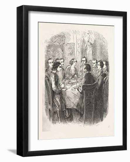 Dinner-null-Framed Giclee Print