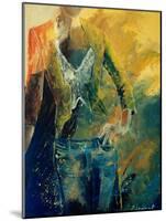 Dinnerjacket matches with jeans-Pol Ledent-Mounted Art Print