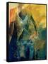 Dinnerjacket matches with jeans-Pol Ledent-Framed Stretched Canvas