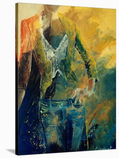 Dinnerjacket matches with jeans-Pol Ledent-Stretched Canvas