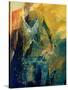 Dinnerjacket matches with jeans-Pol Ledent-Stretched Canvas