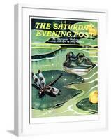 "Dinnertime!," Saturday Evening Post Cover, June 10, 1939-Jacob Bates Abbott-Framed Giclee Print