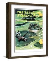 "Dinnertime!," Saturday Evening Post Cover, June 10, 1939-Jacob Bates Abbott-Framed Giclee Print