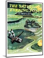 "Dinnertime!," Saturday Evening Post Cover, June 10, 1939-Jacob Bates Abbott-Mounted Giclee Print