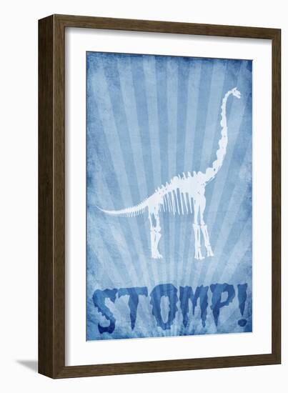 Dino Bones 3-Marcus Prime-Framed Art Print