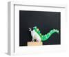 Dino Dog-Susan Sabo-Framed Photographic Print