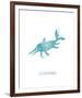 Dino Friends - Ichthyosaurus-Archie Stone-Framed Giclee Print