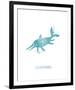 Dino Friends - Ichthyosaurus-Archie Stone-Framed Giclee Print