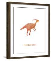 Dino Friends - Parasaurolophus-Archie Stone-Framed Giclee Print