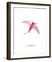 Dino Friends - Pterodactyl-Archie Stone-Framed Giclee Print