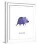 Dino Friends - Triceratops-Archie Stone-Framed Giclee Print