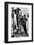 Dino Risi on the Set of the Film 'Dirty Weekend'-null-Framed Photographic Print