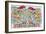 Dino Town-The Paper Stone-Framed Giclee Print