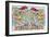 Dino Town-The Paper Stone-Framed Giclee Print