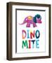 Dinomite Dino-Jennifer McCully-Framed Art Print