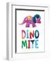 Dinomite Dino-Jennifer McCully-Framed Art Print