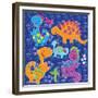 Dinos before Time-Asmaa’ Murad-Framed Giclee Print