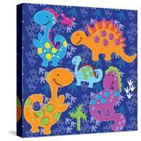 Dinos before Time-Asmaa’ Murad-Stretched Canvas