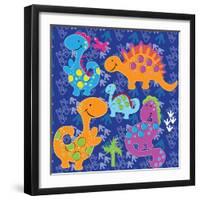 Dinos before Time-Asmaa’ Murad-Framed Premium Giclee Print