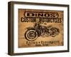 Dinos' Motorcycles-Jason Giacopelli-Framed Art Print