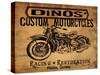 Dinos' Motorcycles-Jason Giacopelli-Stretched Canvas