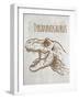 Dinosaur 1-Kimberly Allen-Framed Art Print