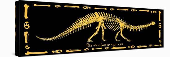 Dinosaur: Brachiosarus-ALI Chris-Stretched Canvas