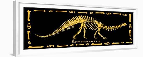 Dinosaur: Brachiosarus-ALI Chris-Framed Giclee Print