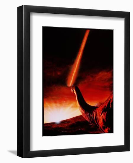 Dinosaur Extinction-Julian Baum-Framed Premium Photographic Print