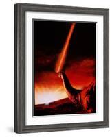 Dinosaur Extinction-Julian Baum-Framed Photographic Print