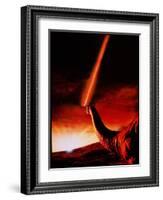 Dinosaur Extinction-Julian Baum-Framed Photographic Print