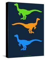 Dinosaur Family 12-NaxArt-Stretched Canvas