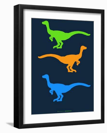 Dinosaur Family 12-NaxArt-Framed Art Print