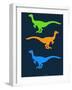 Dinosaur Family 12-NaxArt-Framed Art Print