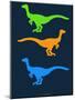 Dinosaur Family 12-NaxArt-Mounted Art Print