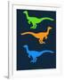 Dinosaur Family 12-NaxArt-Framed Art Print