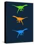 Dinosaur Family 16-NaxArt-Stretched Canvas