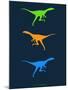 Dinosaur Family 16-NaxArt-Mounted Art Print